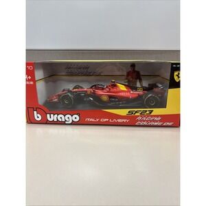 1:18 Bburago Carlos Sainz Ferrari SF23 #55 2023 Boxed